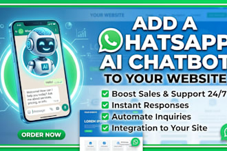 add a whatsapp ai chatbot to your website