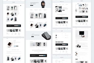 build a custom ecommerce PHP website with cart payment gateway