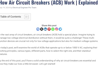 write high quality electrical engineering blog posts and technical articles
