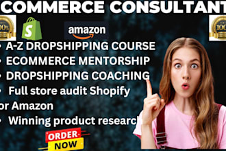 do ecommerce mentor dropshipping coach shopify amazon dropshipping consultant