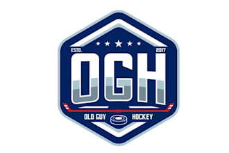 design consulting essential team hockey logo