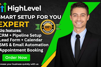 setup gohighlevel crm gohighlevel lead generation appointment booking system