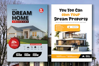 design stunning real estate flyers to attract buyers