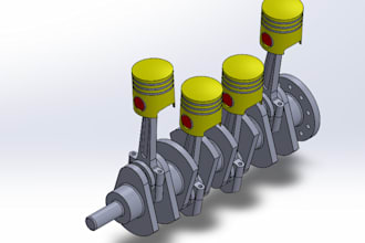 design 3d cad models and 2d drawings using creo or solidworks or catia