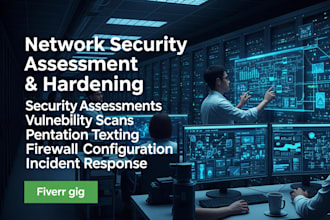 do professional network security assessment and hardening