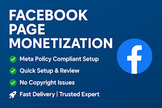 promote and organically monetize facebook page