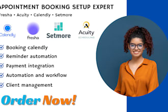automate your booking using calendly fresha acuity setmore