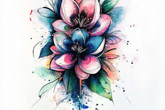 create a custom tattoo design on your body
