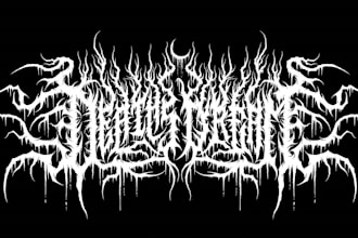 design a professional death metal logo and emblem for your band