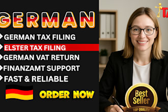 do german tax filing, german tax return, german vat return, income tax fast