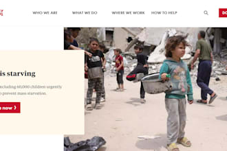 nonprofit, charity, ngo, 501c3, donation, non profit website on wordpress, wix