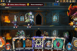 develop 2d game in unity for mobile, web, PC, puzzle, racing, tcg, fantasy, rpg