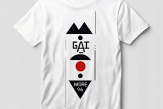 design a minimalist typography t shirt