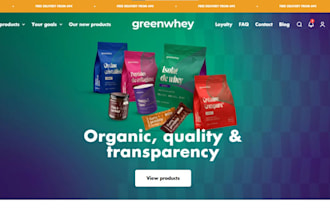 design profitable supplement store nutraceutical website, peptide, shopify store