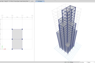 do structural analysis and design on etabs