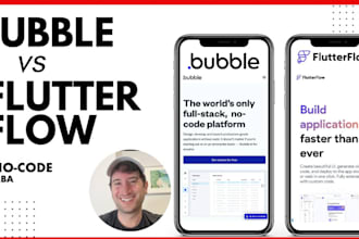 bubble io developer, ai saas, mvp, flutterflow, web app, crm, bubble io, chatbot