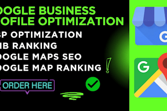 do google business profile optimization gmb ranking maps ranking for local seo