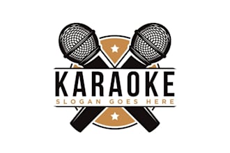 design modern attractive microphone logo for your company