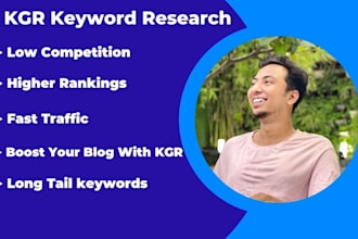 do low competition kgr keyword research for higher SEO ranking