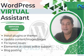 your wordpress VA for site edits and management
