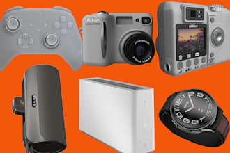 render 3d product design consumer electronics cad design prototype in solidworks