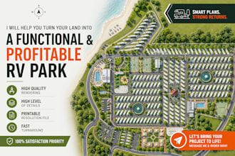 create rv park layouts that maximize lot count and revenue