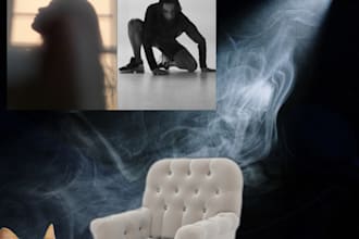 design ai generated classy wall art and stylish banner