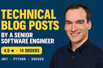 write a technical blog post or developer article on software