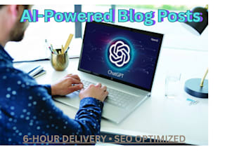 write a 1000 word SEO blog post with ai  human editing fast delivery