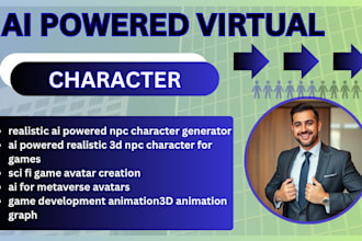 build next gen interactive ai virtual avatar web app, robo vision video platform