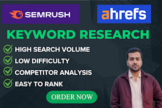 do advance SEO keyword research with longtail easy to rank