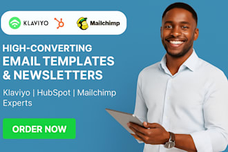 design klaviyo hubspot mailchimp email template newsletter boost engagement
