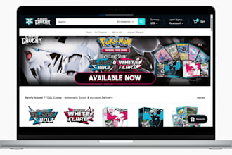 build trading card website pokemon website pokemon trading card shopify store