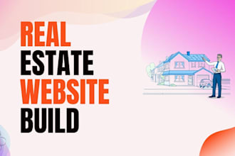 build your real estate, investor website, landing page plumbing, construction