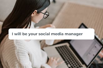 manage your social media and help your brand grow organically