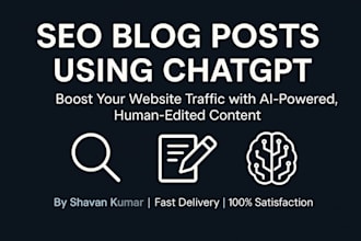write SEO blog posts with ai to boost your website traffic