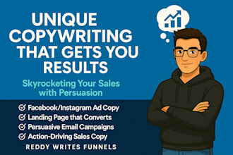 high converting landing page and funnel, copy to boost sales