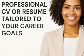 write a professional CV or resume that gets you hired
