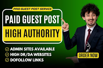 publish paid guest post dofollow SEO backlinks with unique content