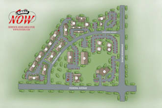 design your site plan, plot plan, master plan, google map for city permit