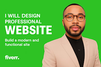 design a responsive wordpress or wix website that converts