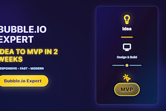 turn your idea into a bubble io mvp in 2 weeks nocode expert