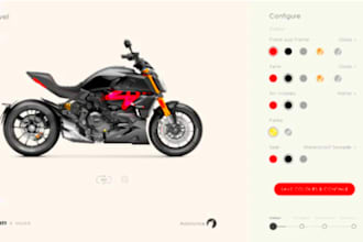 web app pos 3d product configurator webgl website software ai saas developer