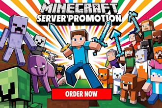 fivem server promotion minecraft game server ads, rust server, discord mass dm