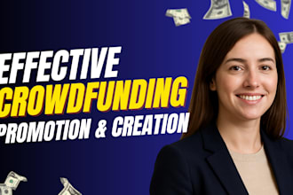 do crowdfunding promotion kickstarter gofundme indiegogo fundraising campaign