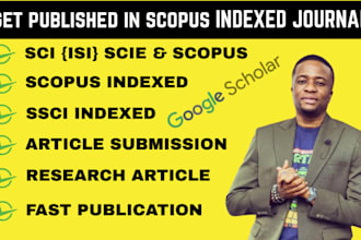 publish articles in scopus, sci, isi, scie indexed journals