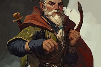 create amazing d and d character for you