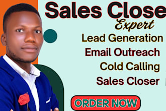 high ticket sales closer sale representative lead generation cold calling expert
