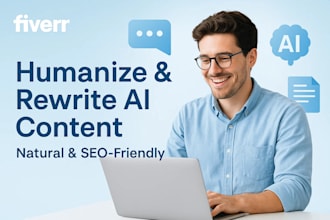 humanize rewrite and polish your ai generated content for natural tune