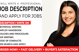 write job descriptions, offer letters, or employee handbooks perfectly